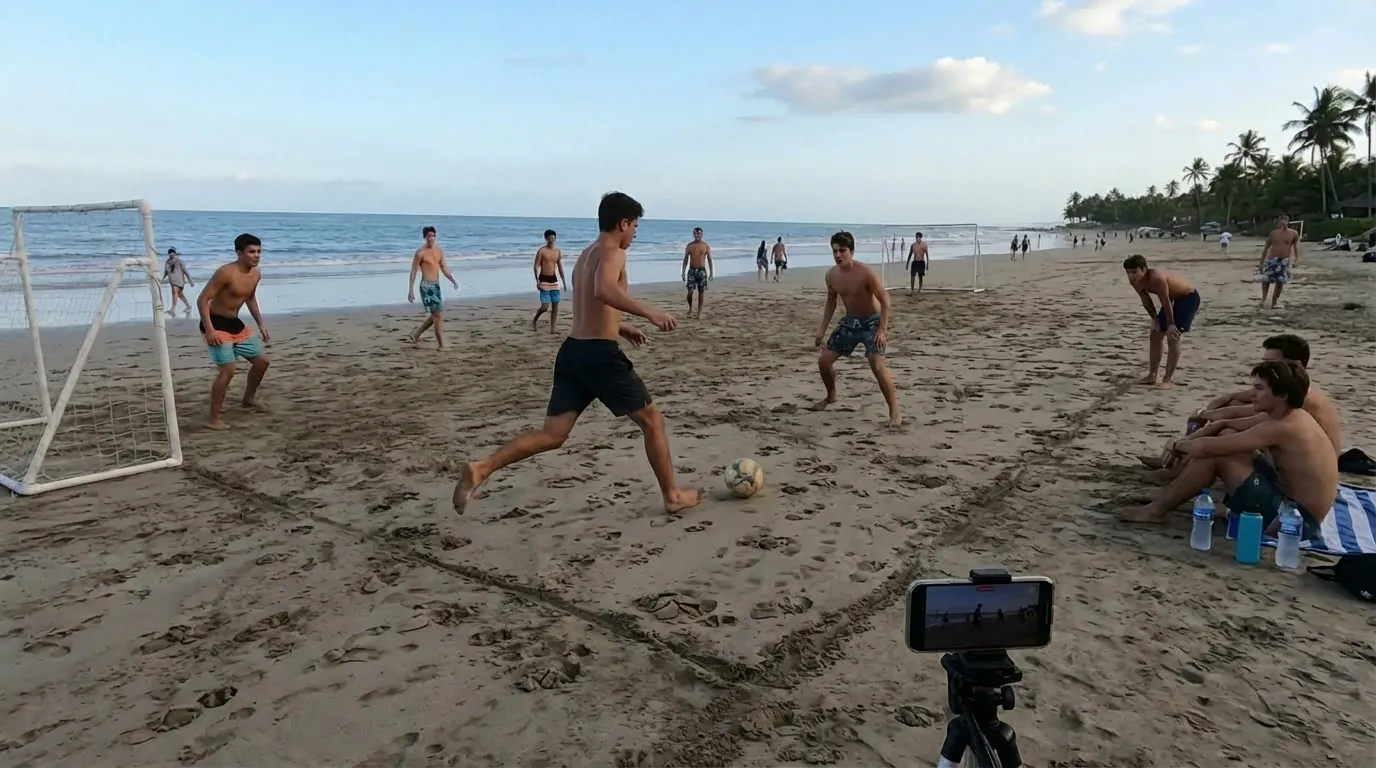 Beach pitch